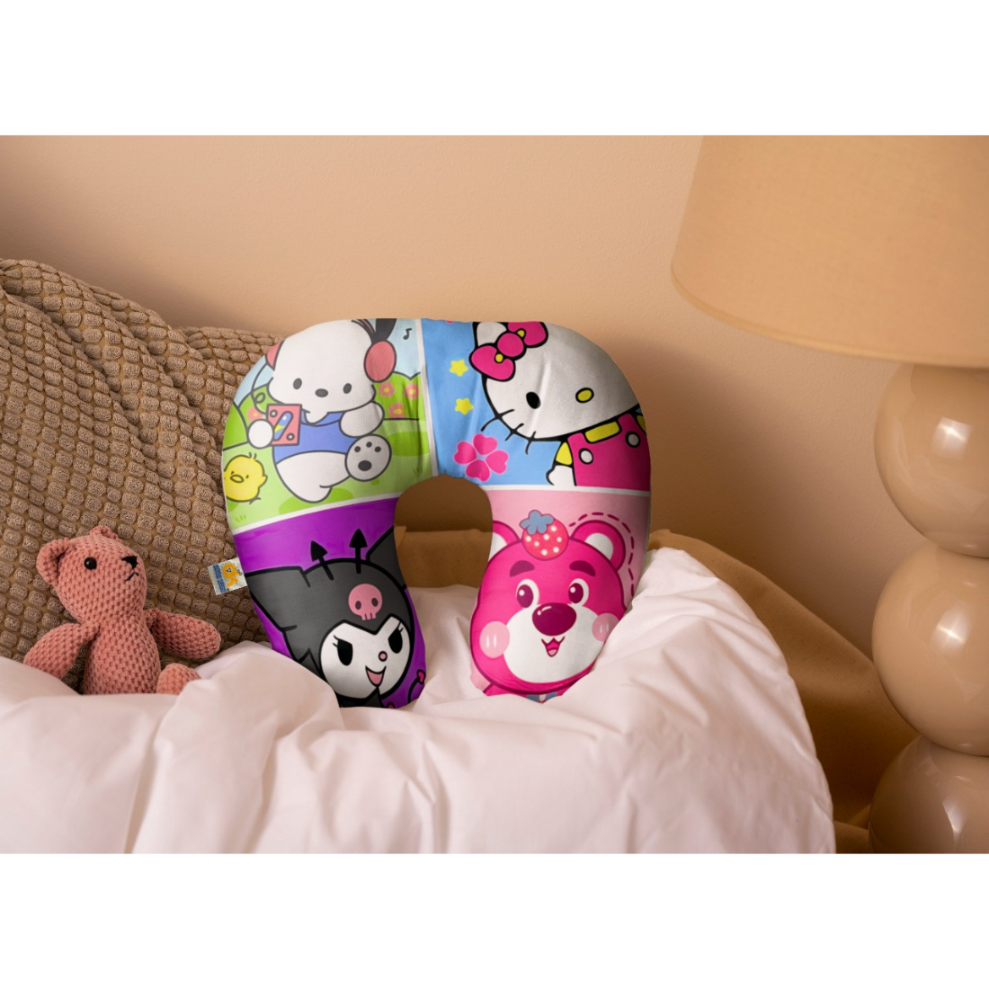 Orka Kids Digital Printed Microbeads U Neck (D8)